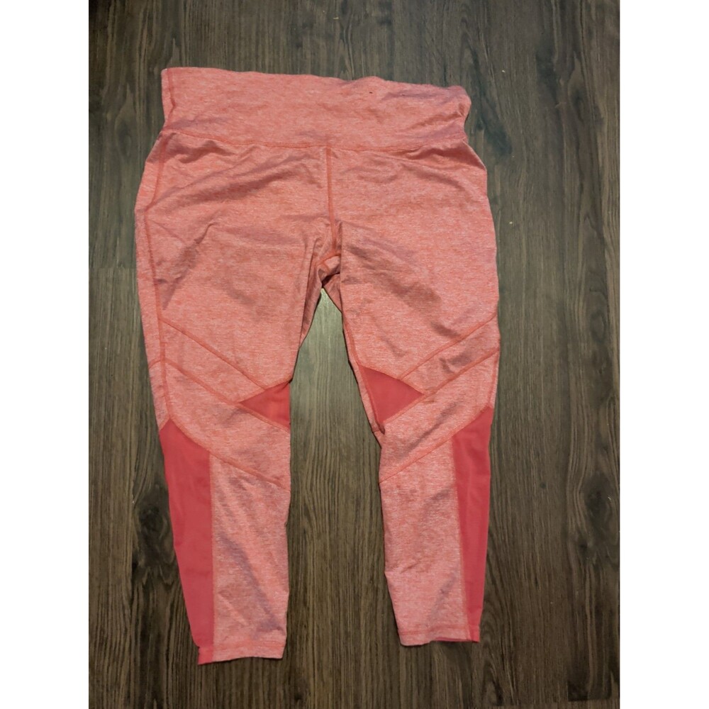 Xersion Athletic Leggings Women's Size Xxl 7/8 Ankle Pink
